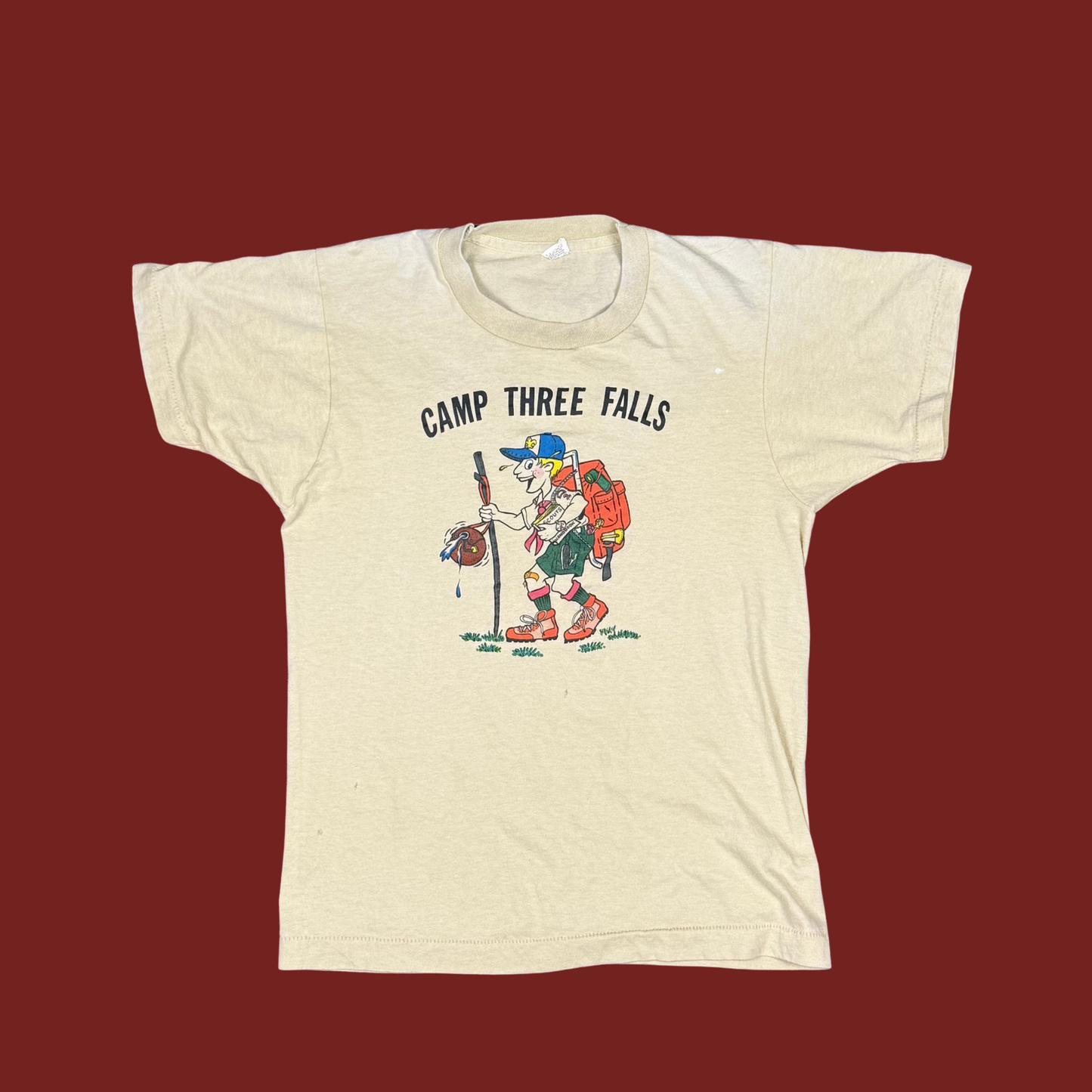 (XS/S) 70s/80s Camp Three Falls Tee