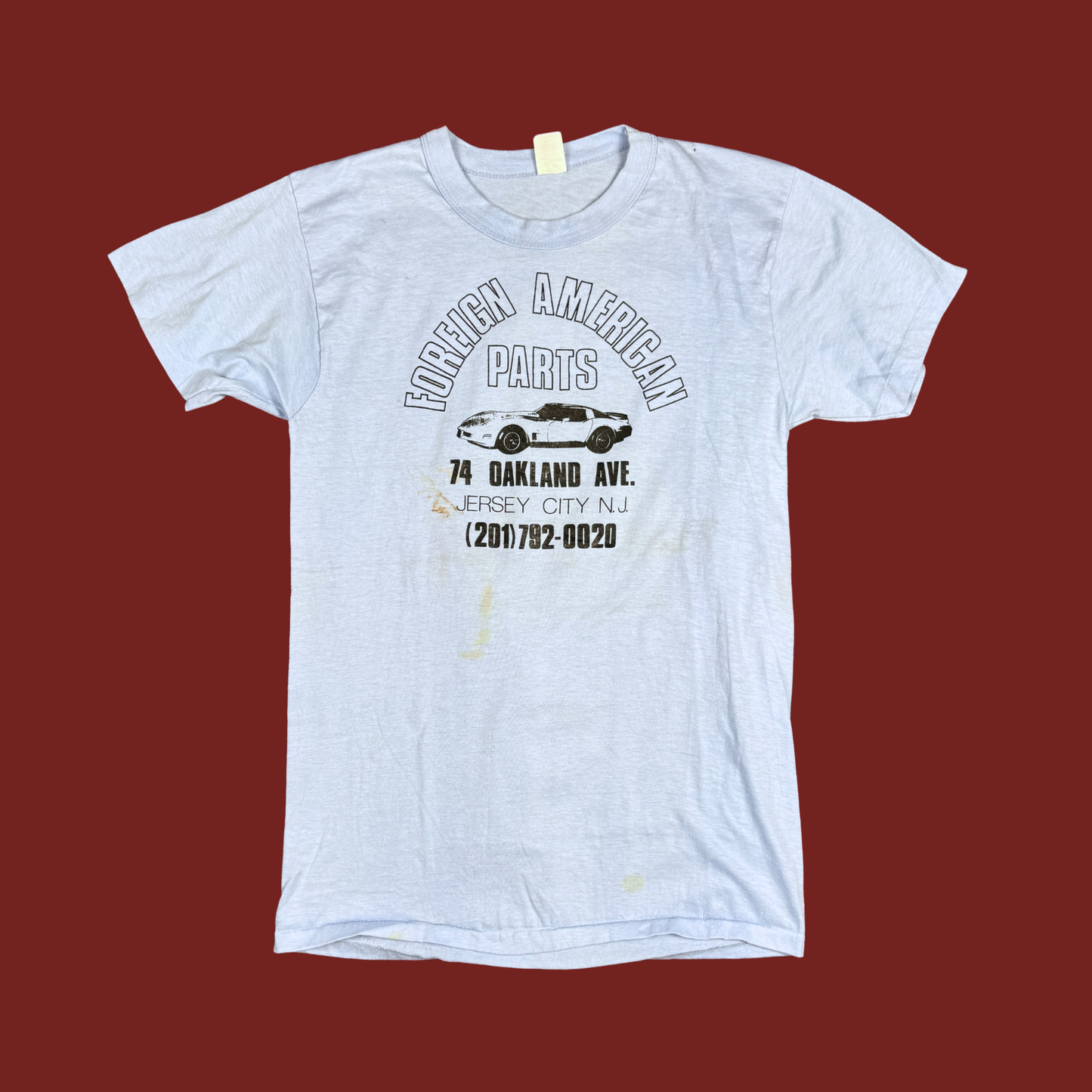 (S/M) 70s/80s Foreign American Car Parts Tee