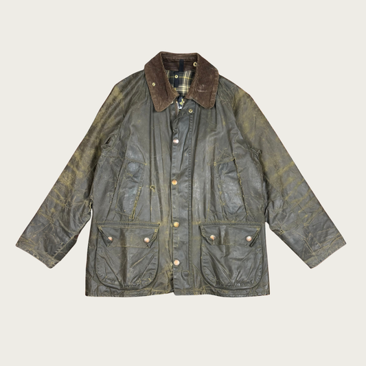(L) Barbour Bedale Distressed Jacket