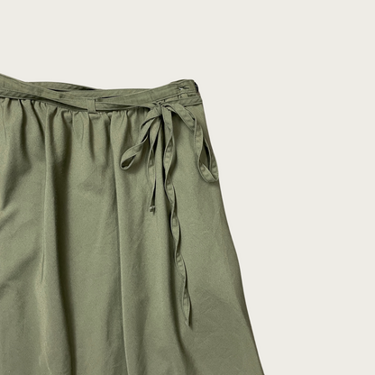 (26") Army Green Midi Skirt