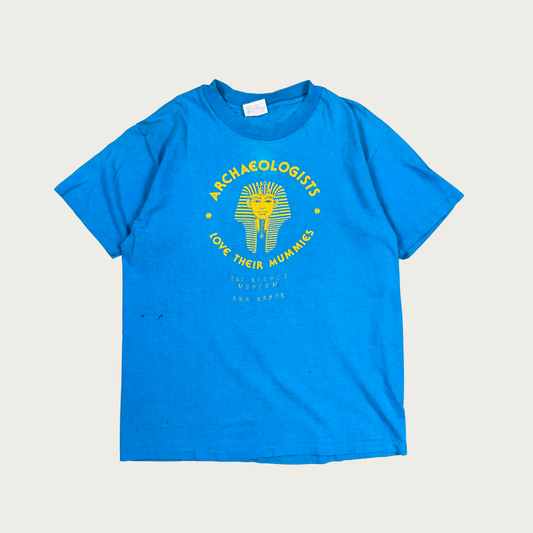 (L) 80s/90s "Archaeologists Love Their Mummies" Museum Tee