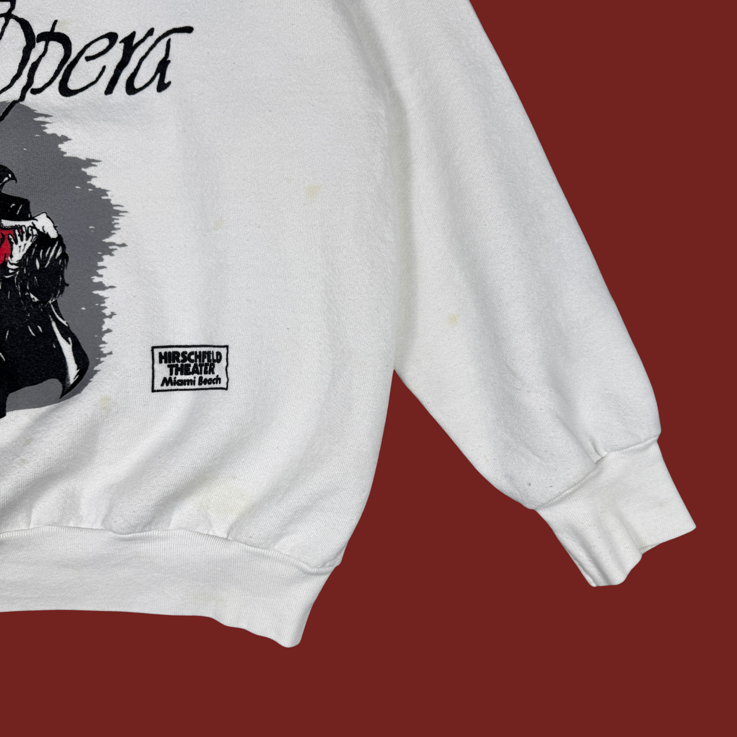 (L) The Phantom of the Opera Hirschfeld Theater Miami Sweatshirt