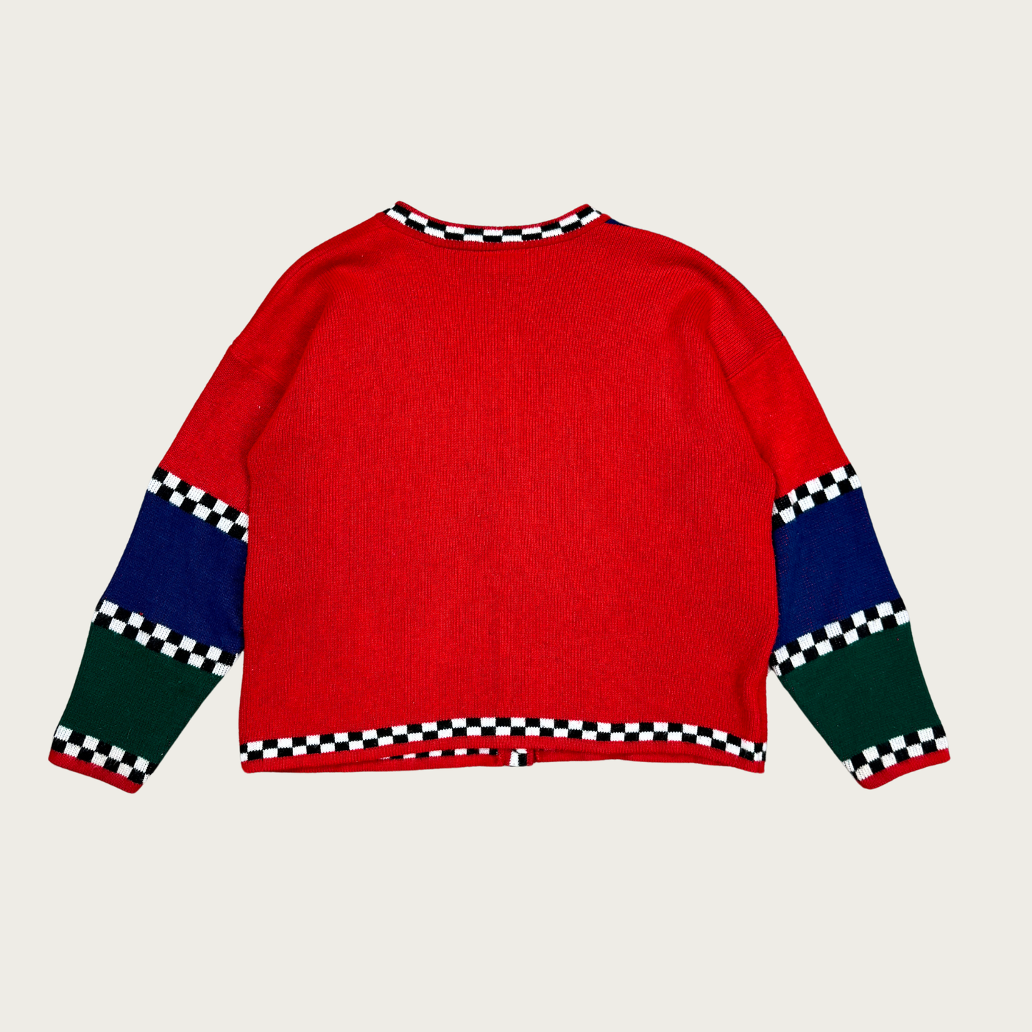 (L) Snoopy Colorblock Sweater