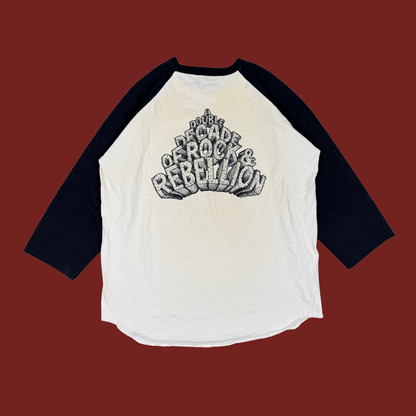 (L/XL) 80s John Kay & Steppenwolf Raglan Tee