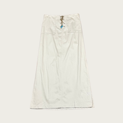 (30") 90s/Y2K Lace Up Maxi Skirt