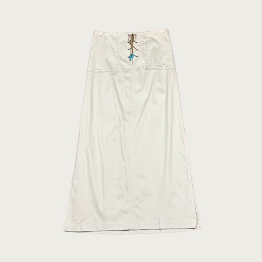 (30") 90s/Y2K Lace Up Maxi Skirt