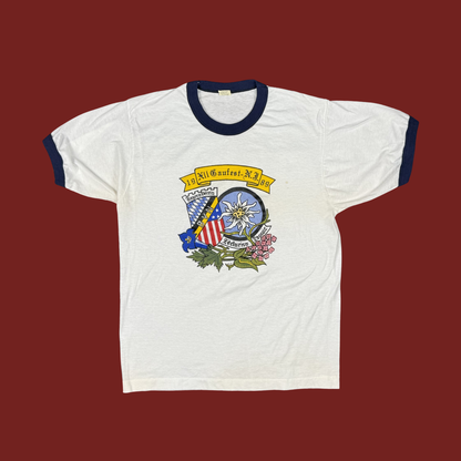 (M/L) 1989 NJ Gaufest Ringer Tee