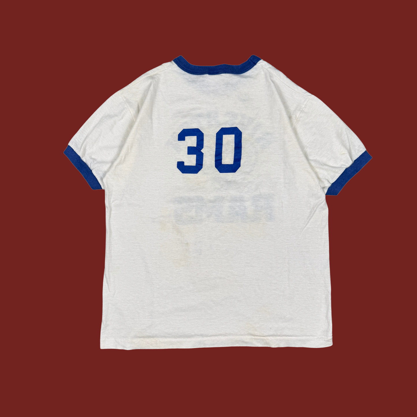 (M) 70s/80s Riverton Rams Ringer Tee