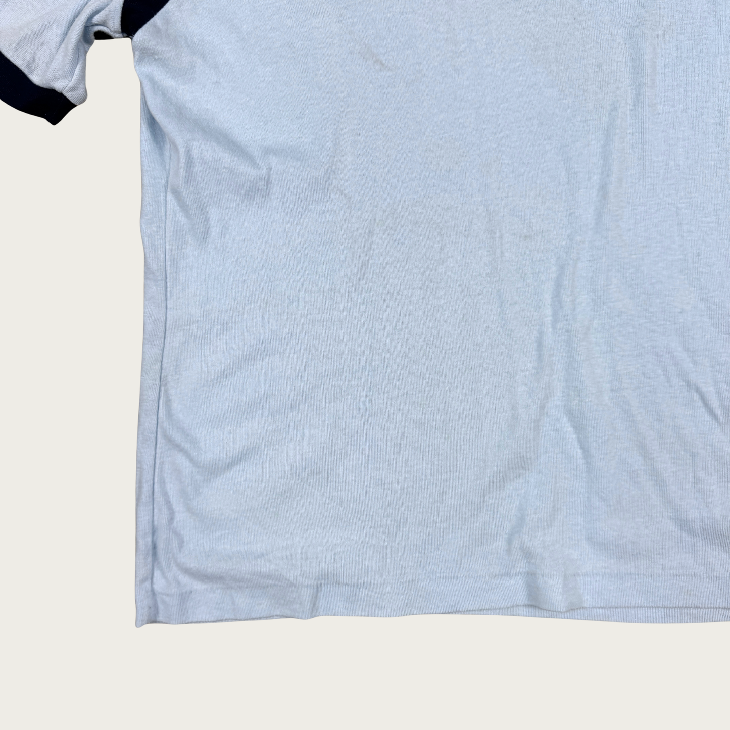 (M/L) 80s Blue/Navy Polo Top