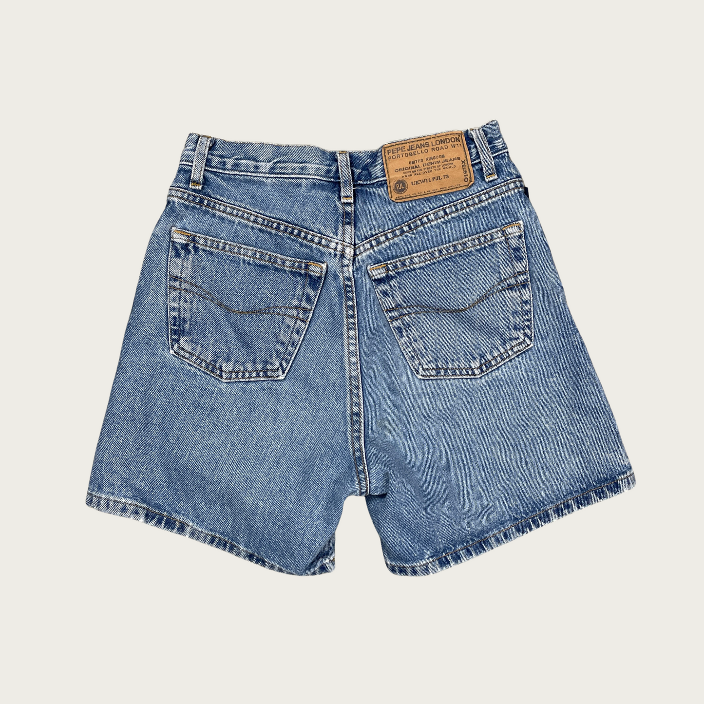 (26") High Waisted Jean Shorts