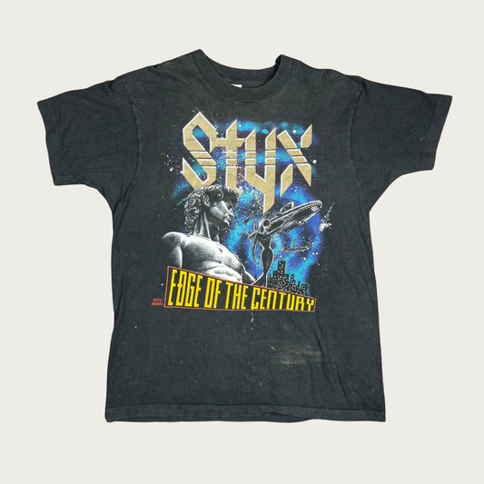 (L) 1991 Styx Edge of the Century Tour Tee