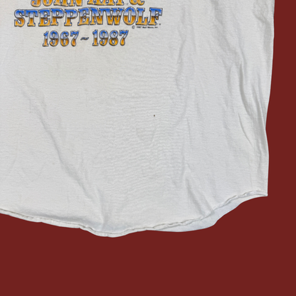 (L/XL) 80s John Kay & Steppenwolf Raglan Tee