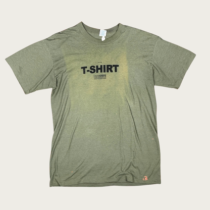 (L) TCW Green Screen Printed Vintage Tee