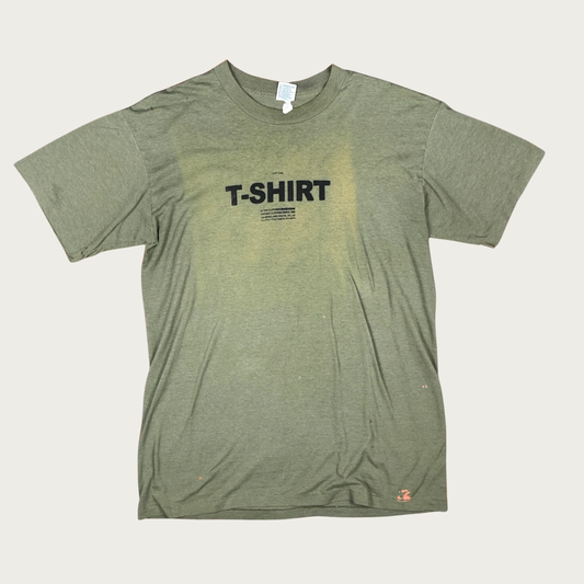 (L) TCW Green Screen Printed Vintage Tee