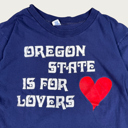 (M) 70s/80s Oregon State Is For Lovers Tee