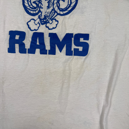(M) 70s/80s Riverton Rams Ringer Tee