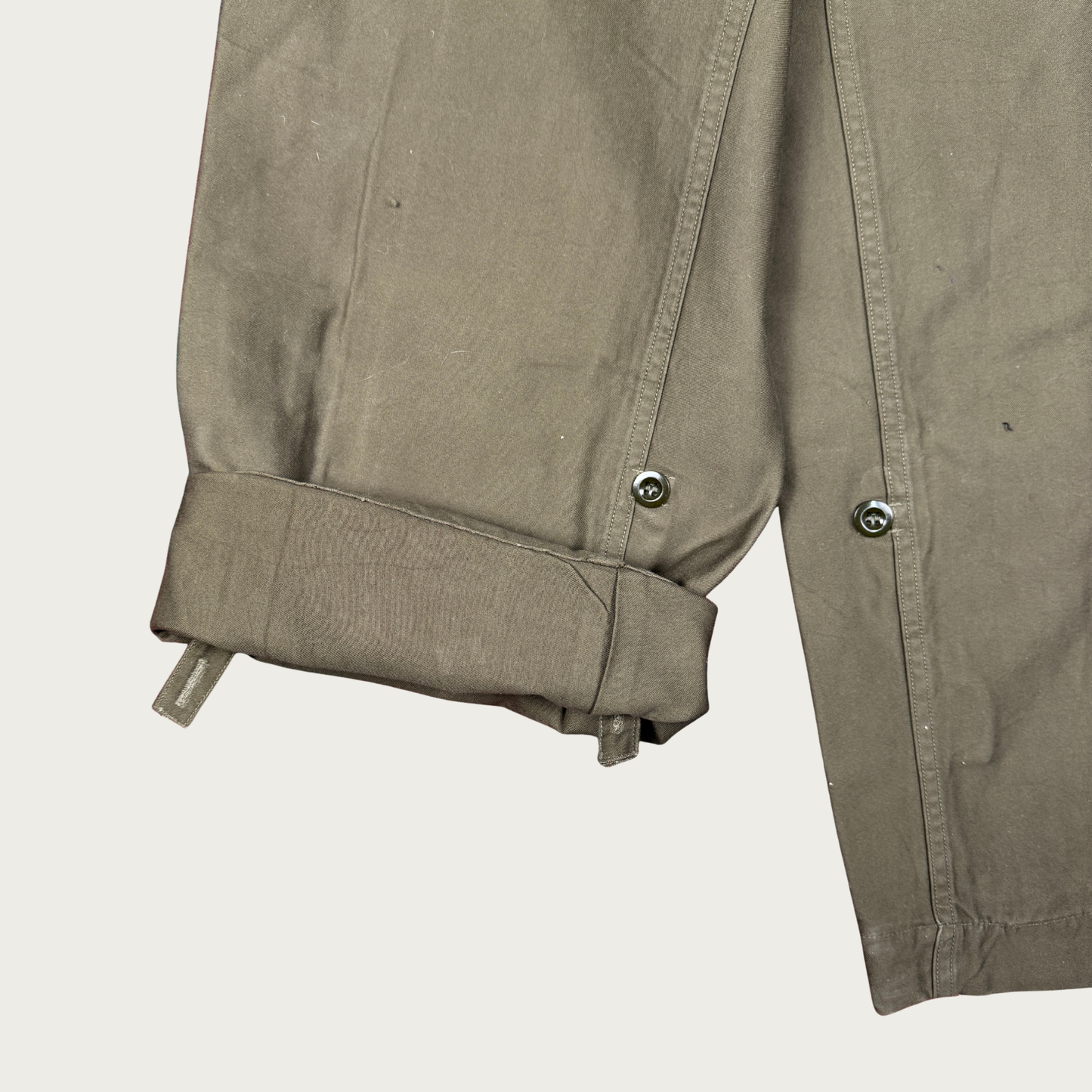 (25"-30") 1950s Dutch Military Field Pants