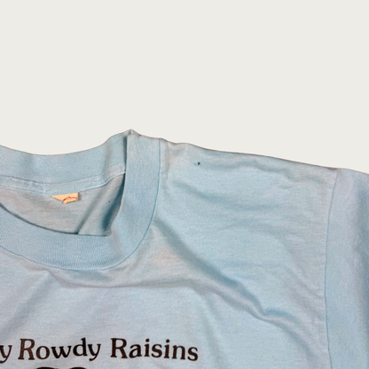 (XL) 70s/80s "All My Rowdy Raisins Are Coming Over Tonight" Tee