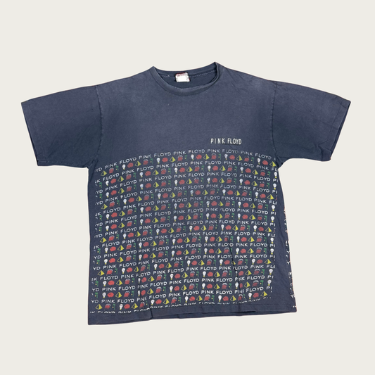 (XL) 1992 Pink Floyd All Over Print Distressed Tee