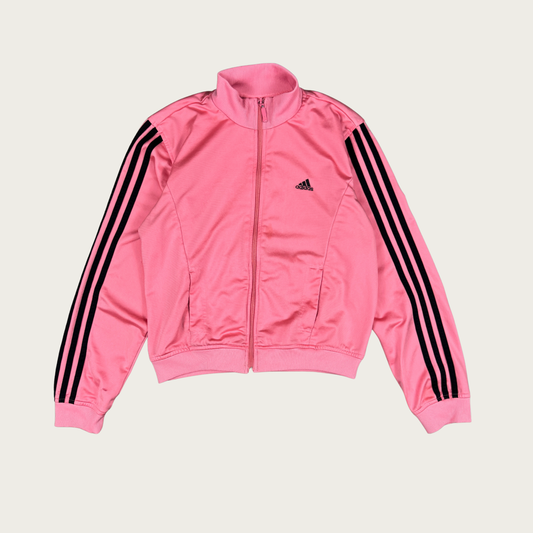 (M) Pink/Black Adidas Track Jacket