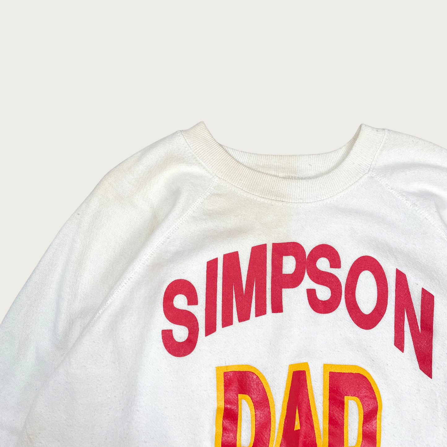 (2XL) Simpson Dad College Sweatshirt