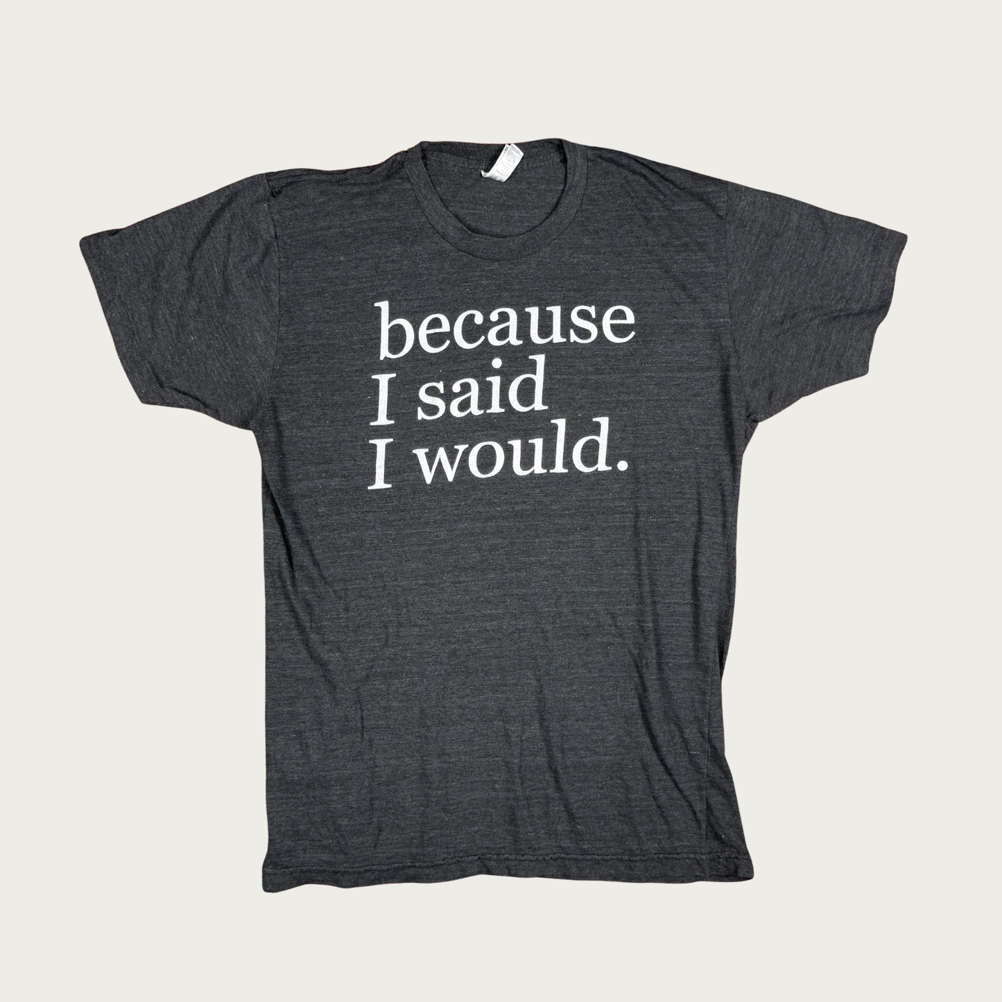 (M/L) Y2K "Because I Said I Would" Tee