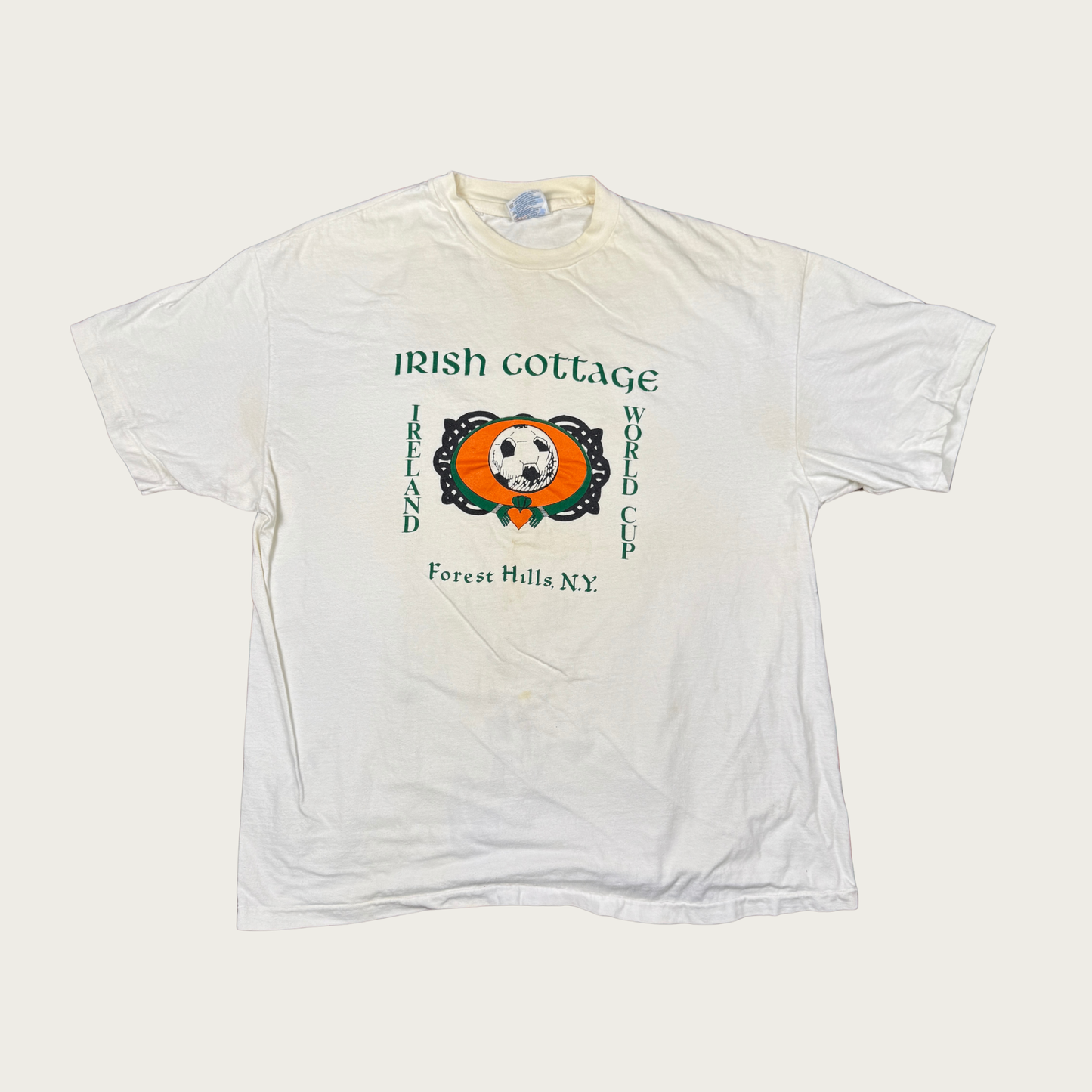 (XL) 90s Irish Cottage World Cup Tee