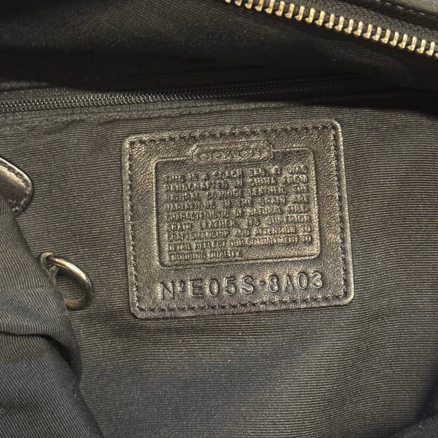 Y2K Coach Soho Hobo Bag