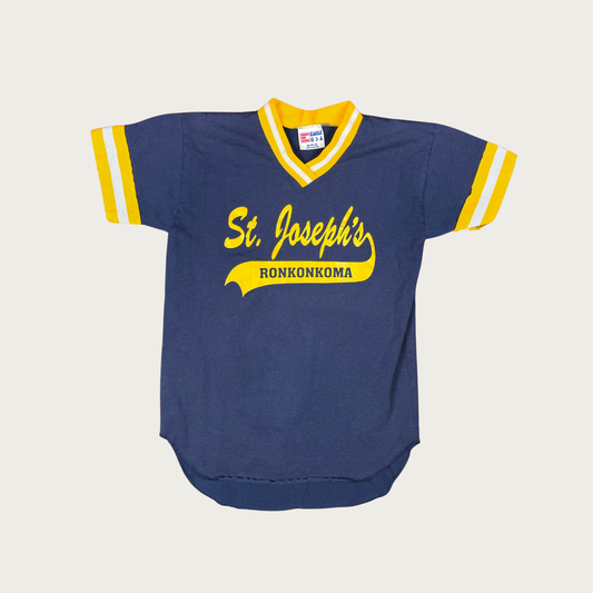 (XS) 80s/90s St. Joseph's Jersey Tee