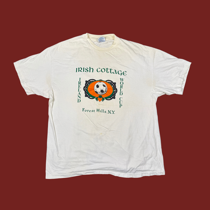 (XL) 90s Irish Cottage World Cup Tee