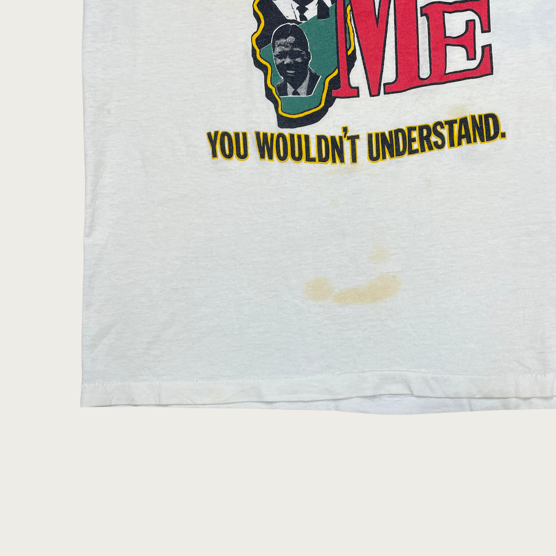 L) 90s Malcom Martin Mandela and Me Tee – The Clothing Warehouse L) 90s Malcom Martin Mandela and Me Tee – The Clothing Warehouse