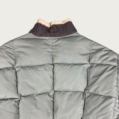 (M) 60s/70s Green Puffer Jacket
