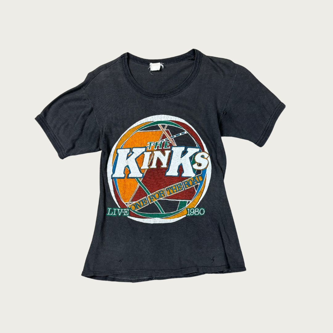 (S) 1980 The Kinks 80s Tour Merch Tee