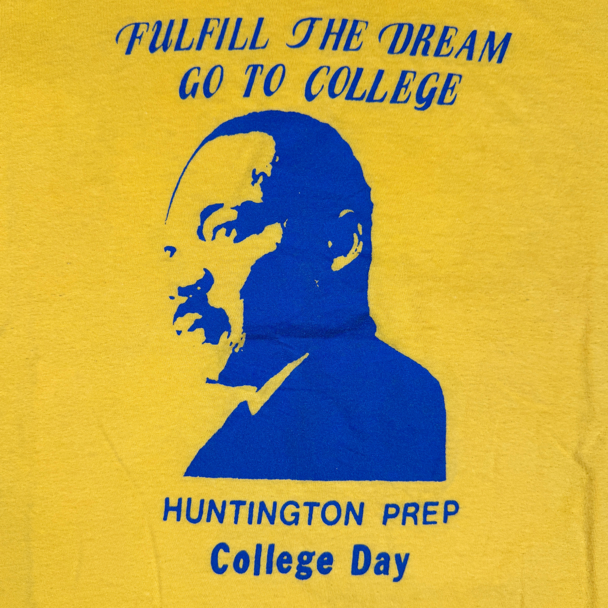 (L/XL) 70s/80s Huntington Prep College Day MLK Tee