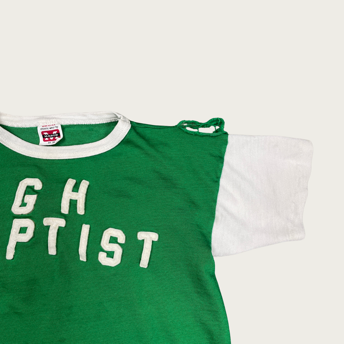 (XS) 70s GH Baptist Thrashed Baby Tee