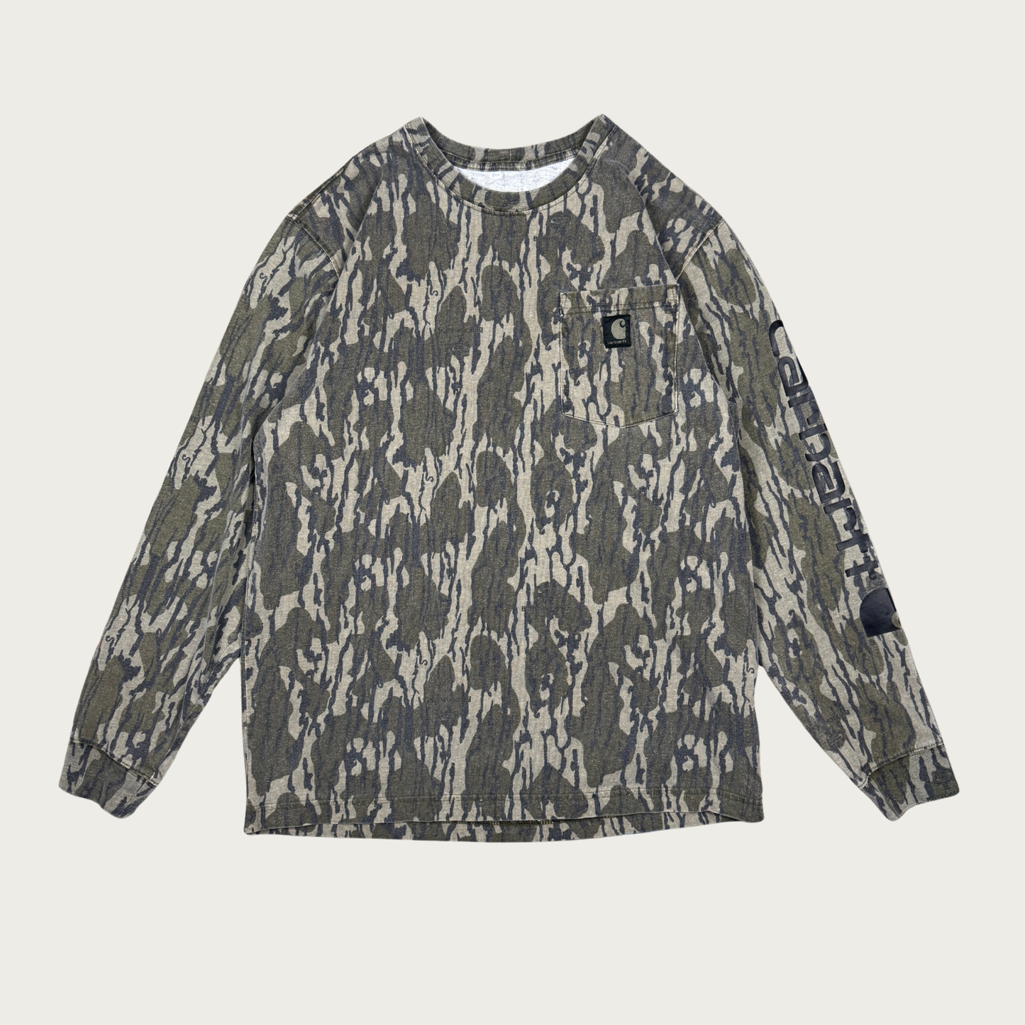 (M) Carhartt Camo Pocket Long Sleeve