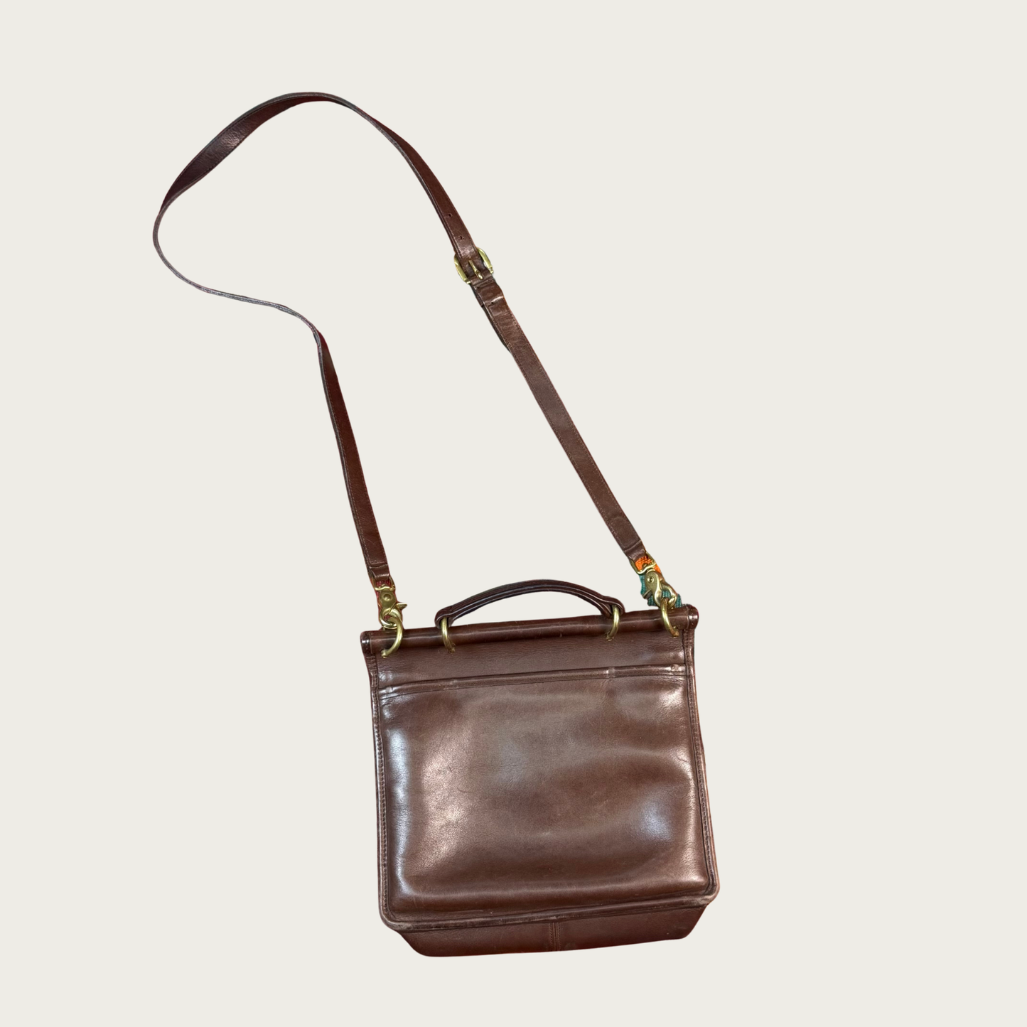 Vintage Coach Brown Willis Bag