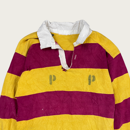 (S) 70s Thrashed Rugby Shirt