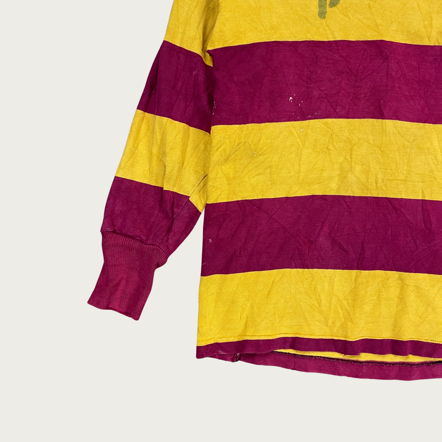 (S) 70s Thrashed Rugby Shirt