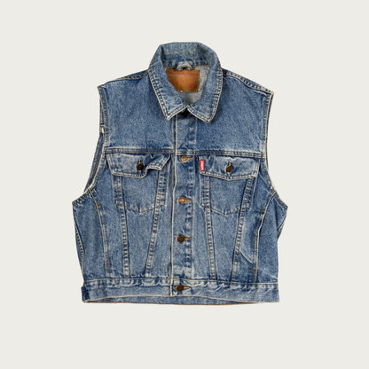 (M/L) Subway Denim Vest