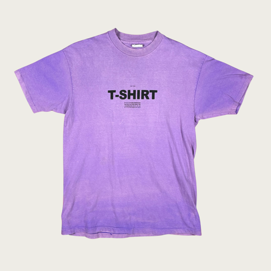 (XL) TCW Purple Screen Printed Vintage Tee