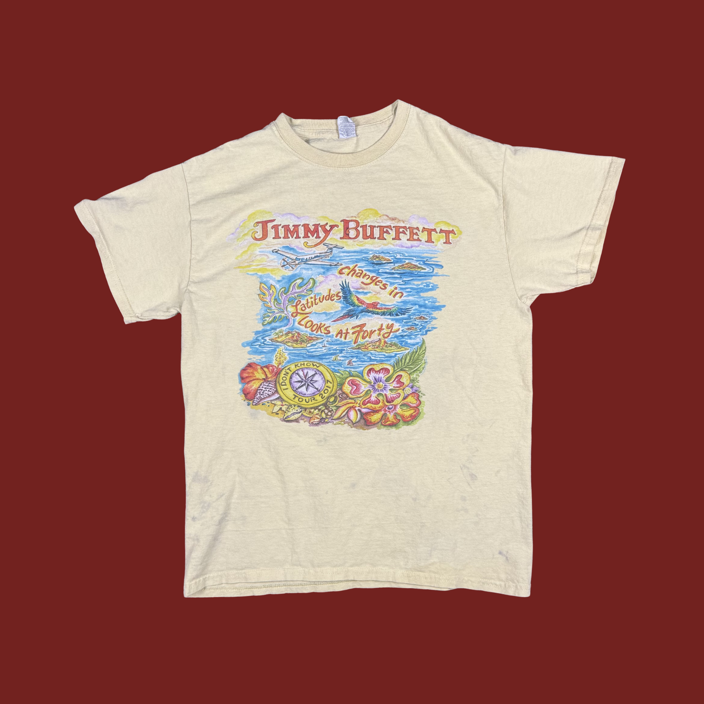 (M) Jimmy Buffet "Don't Know" Tour Tee