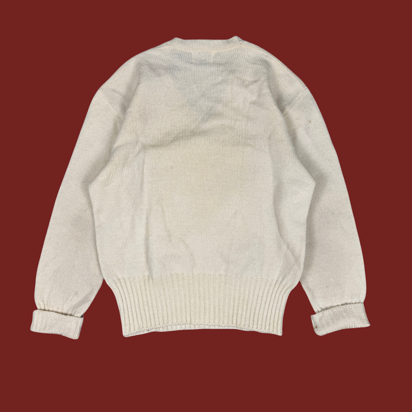 (M) 1960s Orchestra Letterman Sweater