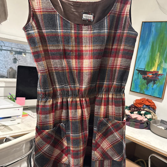 Plaid Mannequin Dress for Alex