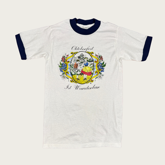 (M) 70s/80s Oktoberfest Ringer Tee