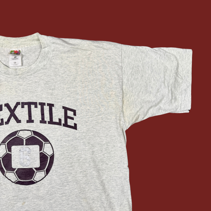 (XL) 80s/90s Textile Soccer Tee