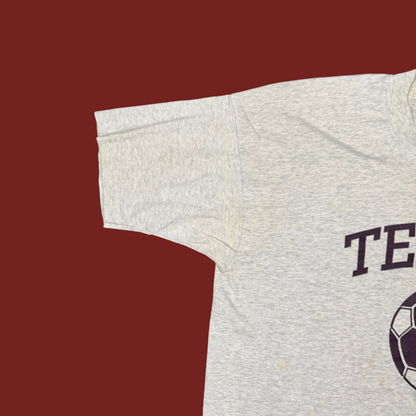 (XL) 80s/90s Textile Soccer Tee