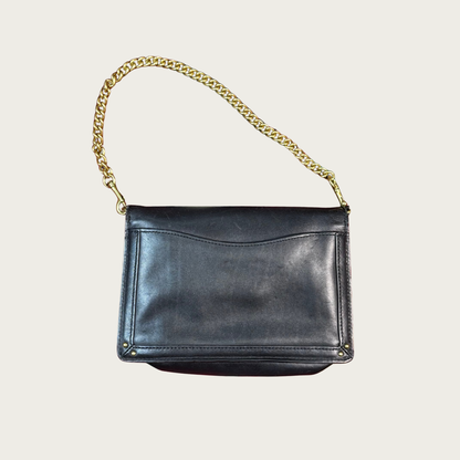 Coach Dreamer Black Leather Convertible Crossbody Bag