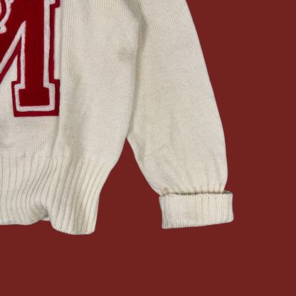 (M) 1960s Orchestra Letterman Sweater