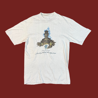 (M) 1983 Ray Bradbury "Something Wicked This Way Comes" Promo Tee